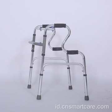 lipat walker rollator yang dapat disesuaikan medis